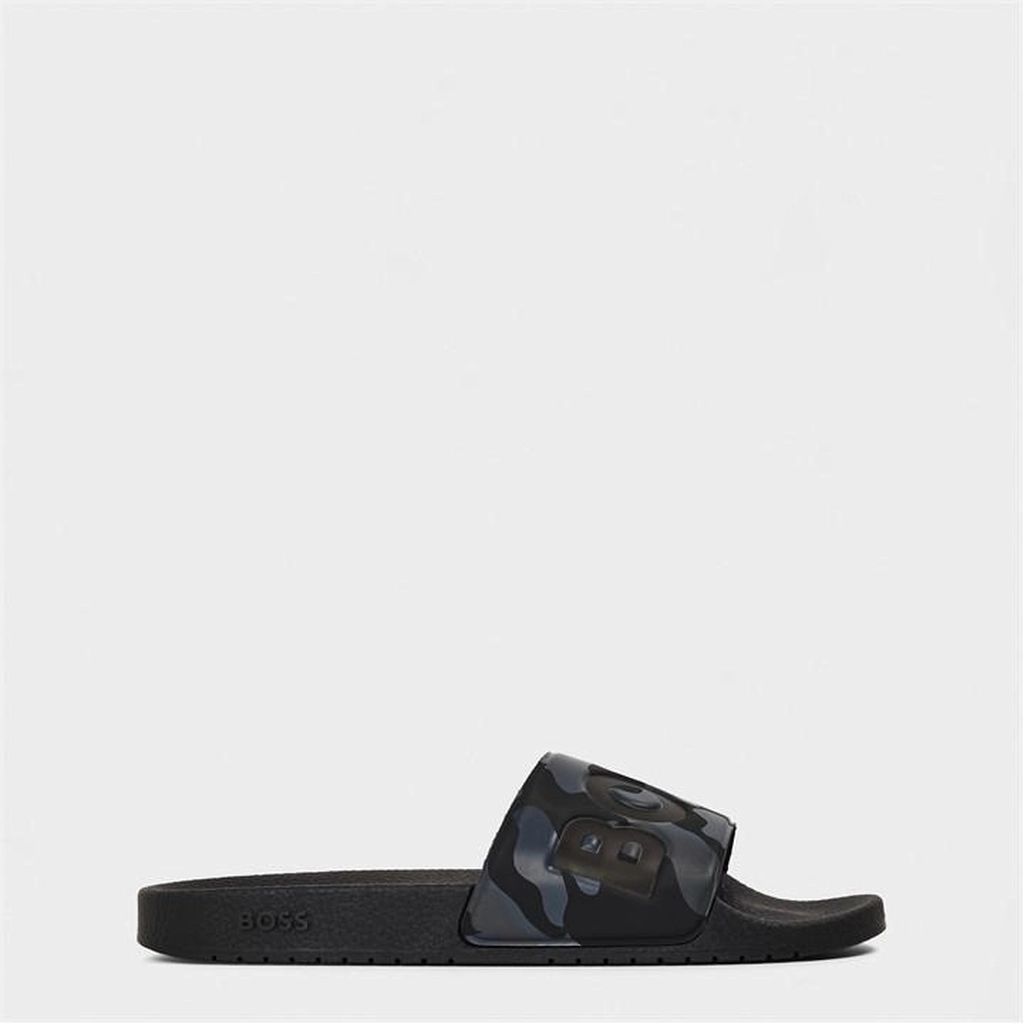 Hugo Boss Aryeh Sliders - Black